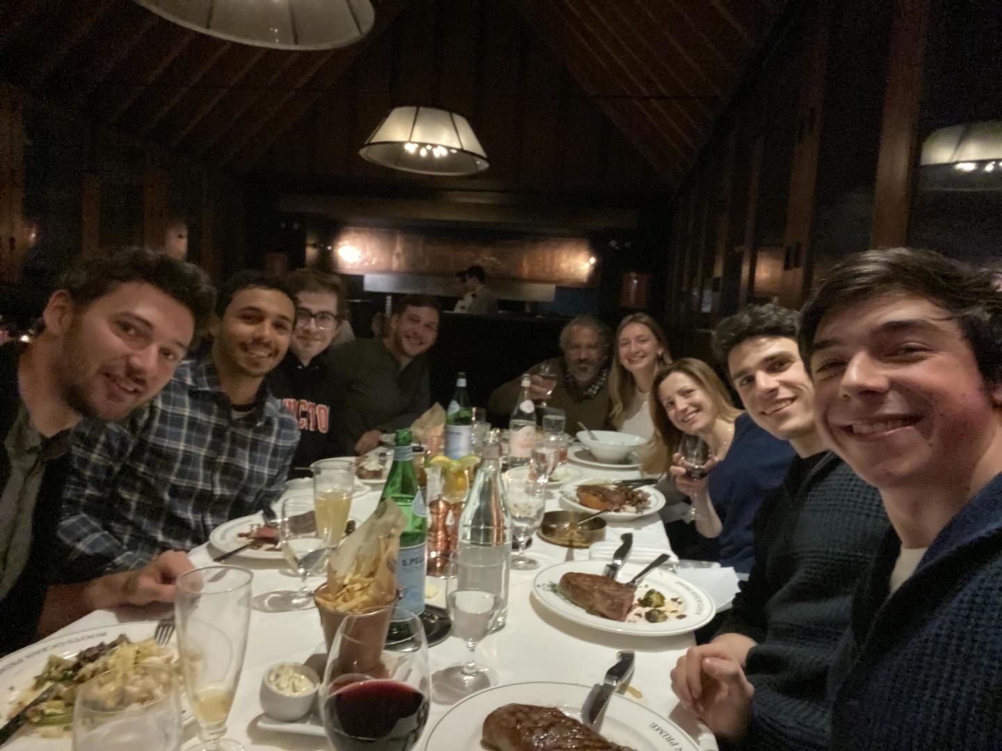 Lab dinner 01/2025